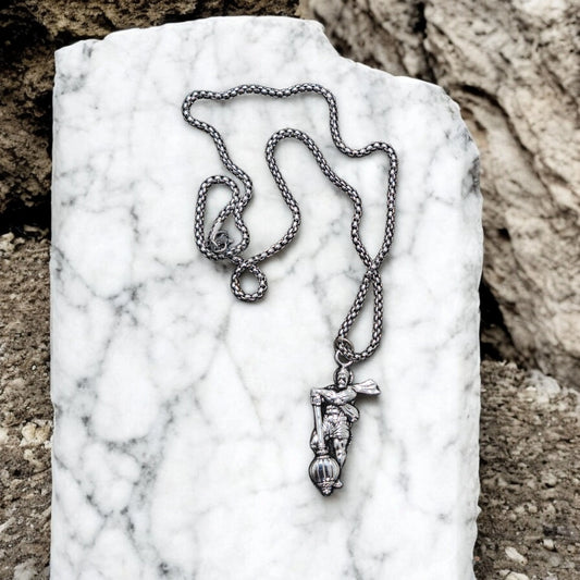 Hanumanji Gada Pendant Necklace