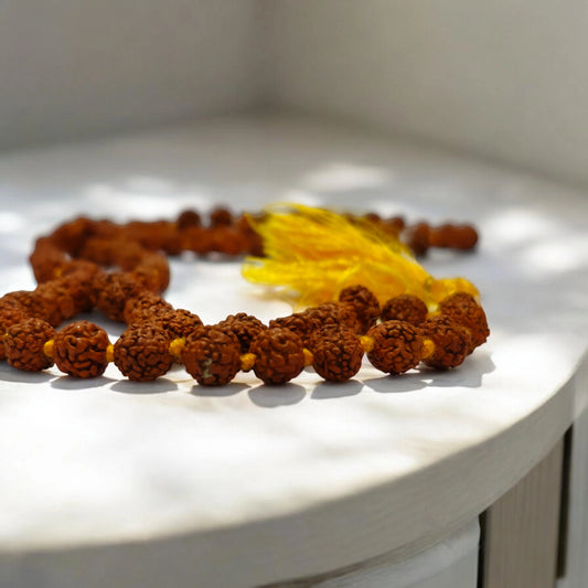 Original Rudraksha Mala – 108+1 Beads Panchmukhi